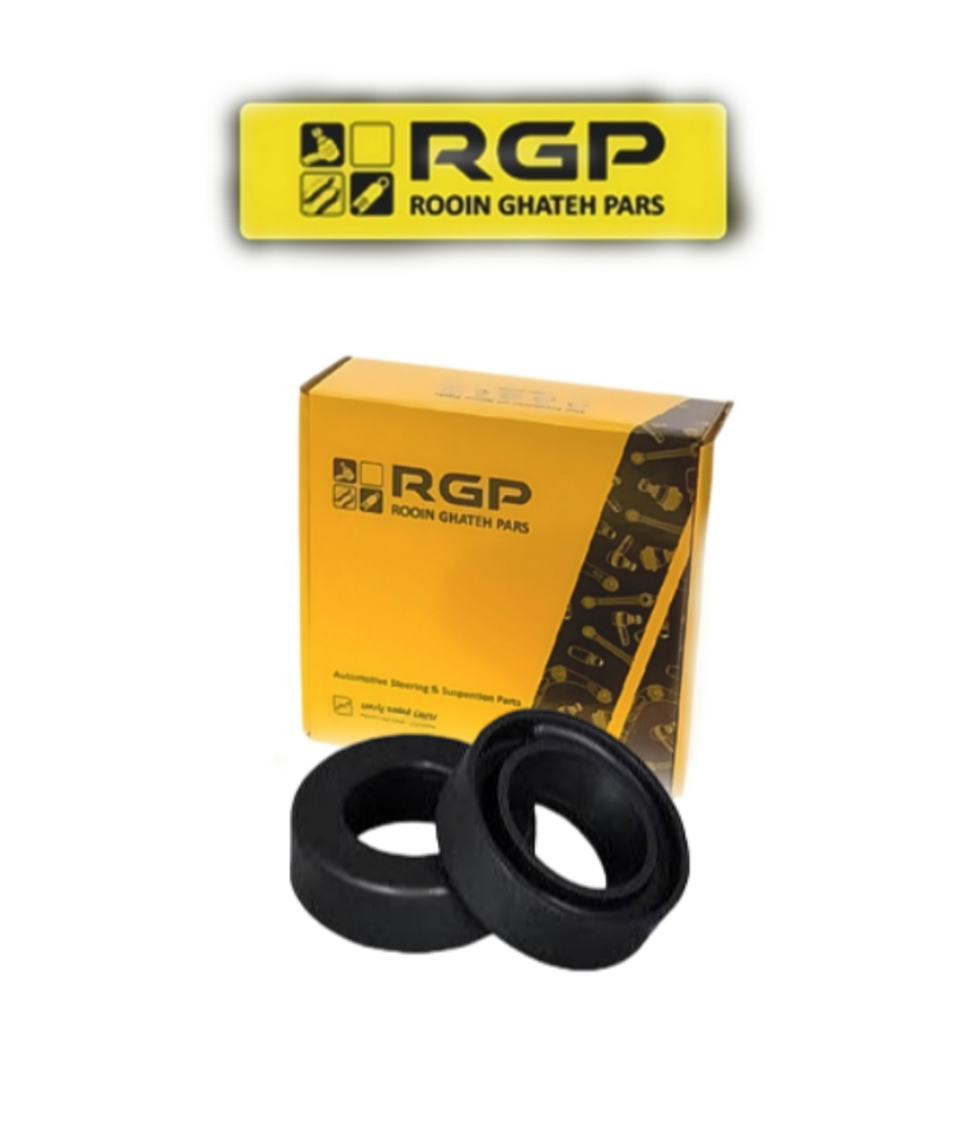 لاستیک زیر فنر CNG کمک عقب پراید برند RGP تهیه شده از بهترین مواد لاستیکی نو